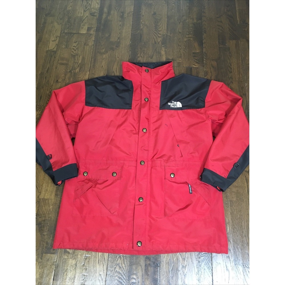 The North Face Gore-Tex 90s Vintage Jacket Red Black XXL Shell Only